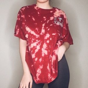 Champion Troy University Custom Bleached T-Shirt